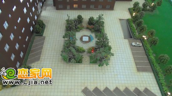 鉑鑰中心后花園效果圖