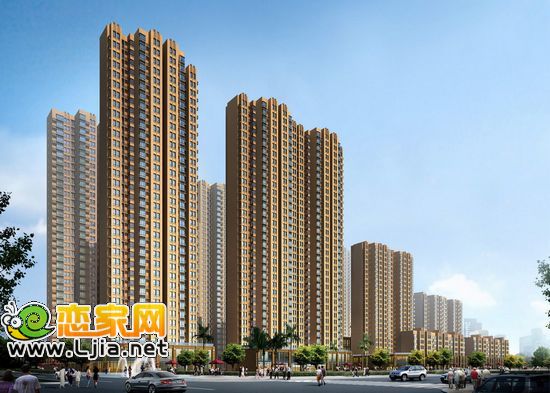稽山御府天城西區(qū)入口處效果圖
