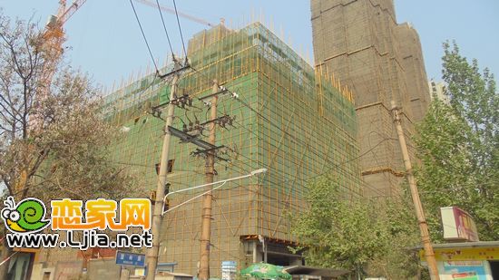 陽光天階商鋪工程進度