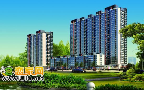 百家新城先鋒苑效果圖