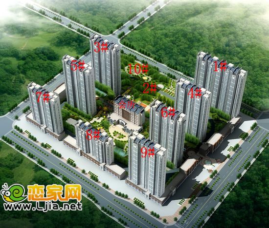 水岸春天最新效果圖
