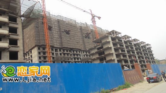 百家新城工地實(shí)景