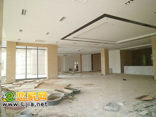 錦河灣售樓部大廳