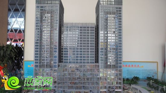 趙都華潤大廈沙盤效果圖