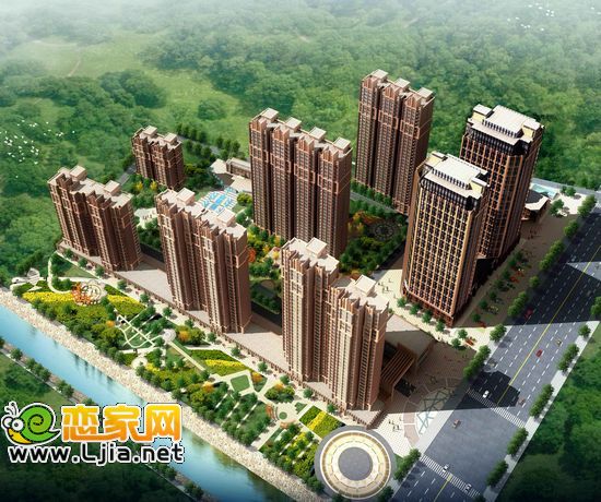 卓冠美景城效果圖