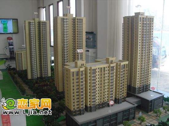 世紀(jì)一品沙盤效果圖
