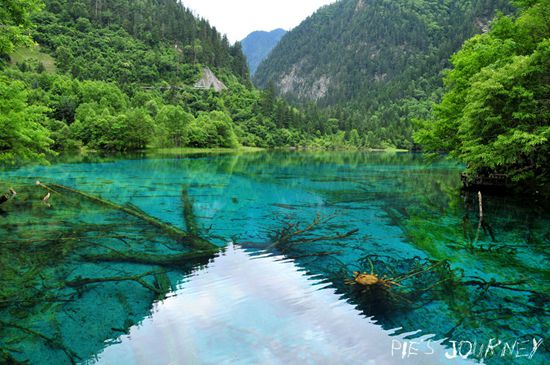 九寨溝風(fēng)景圖