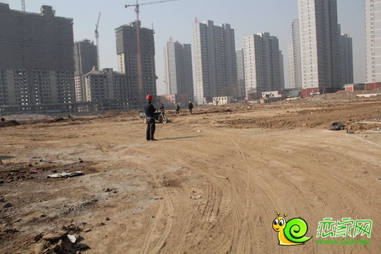趙都新城17#地進(jìn)度實(shí)景圖