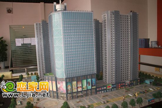 卓昱大廈沙盤