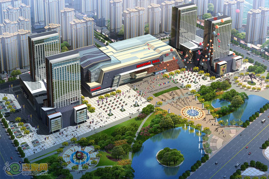 趙都新城商業(yè)效果圖