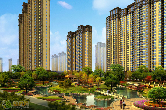 趙都新城住宅效果圖