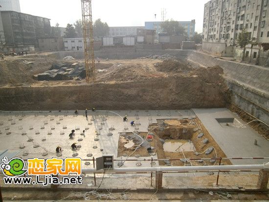 邯鄲義烏小商品批發(fā)城施工現(xiàn)場