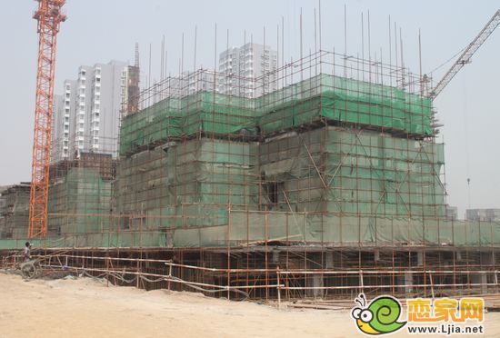 錦繡江南8號(hào)樓已出地面四層