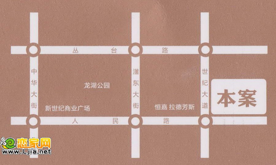 漢成華都區(qū)位圖