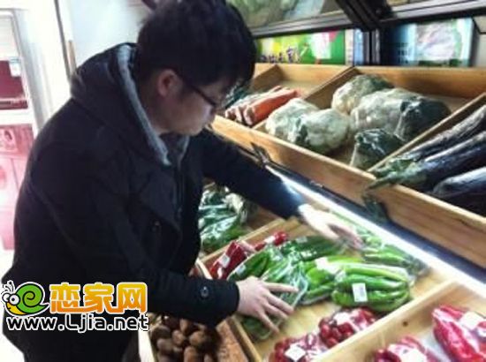 劉獻煒的菜店里