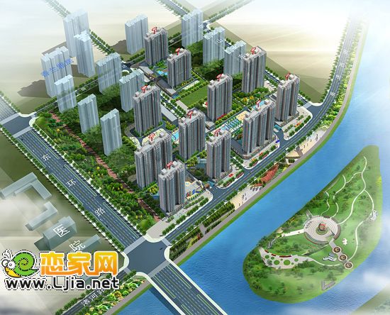 圣水湖畔效果圖