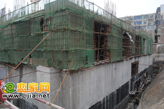 邯鄲義烏小商品批發(fā)城施工現(xiàn)場
