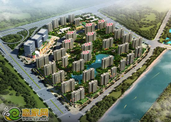美的城二期效果圖