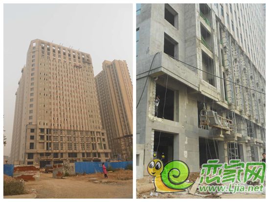 百信大廈工程進(jìn)度實(shí)景