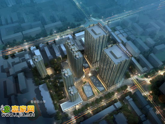 和平新世界廣場商業(yè)鳥瞰圖
