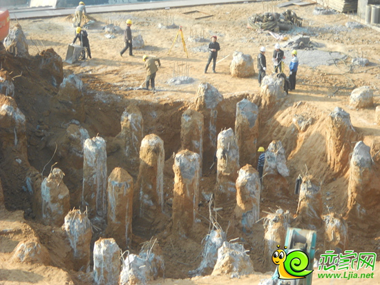國(guó)際金融中心工地實(shí)景
