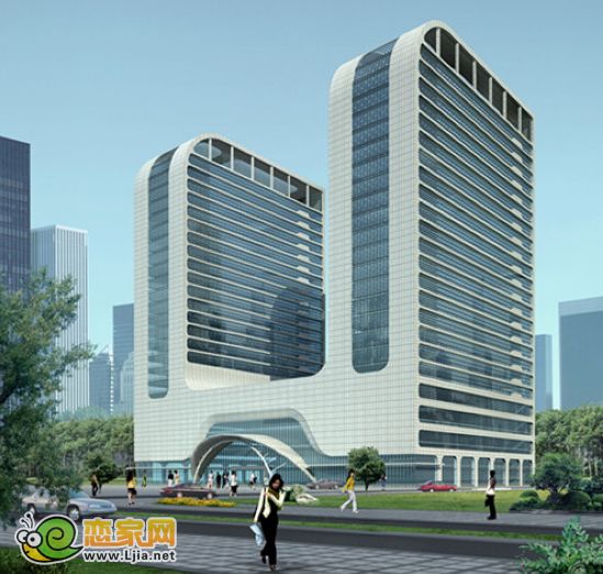 鮮綠達生產(chǎn)實驗樓效果圖