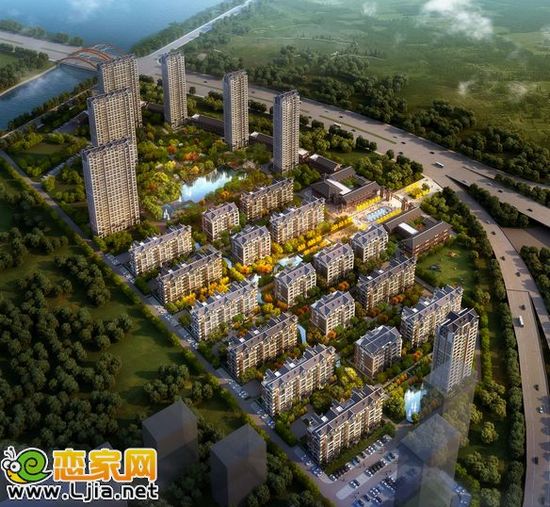趙都華府鳥(niǎo)瞰效果圖
