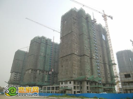 左岸楓橋工地現(xiàn)場