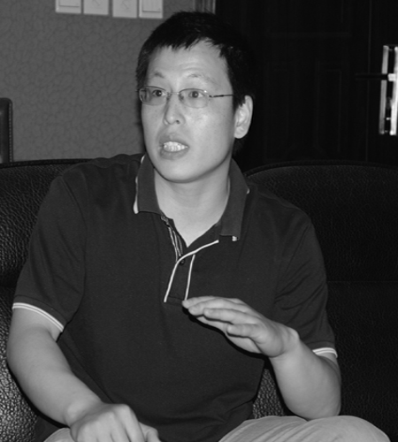 郭志輝在會上發(fā)言