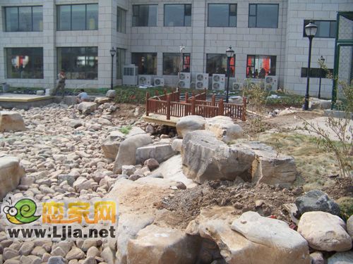 阿爾卡迪亞景觀建設中