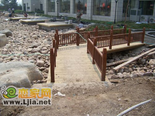 阿爾卡迪亞景觀建設中