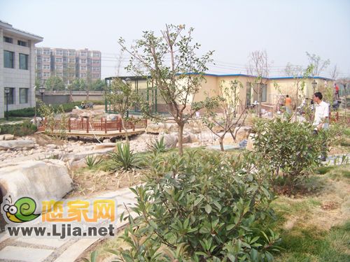 阿爾卡迪亞景觀建設中