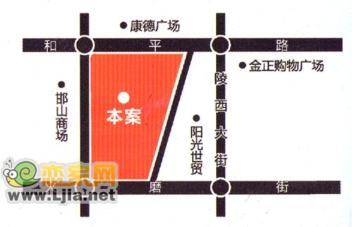 東方新天地區(qū)位圖