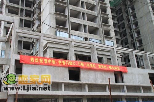 中恒書香門邸C、D棟樓體近照