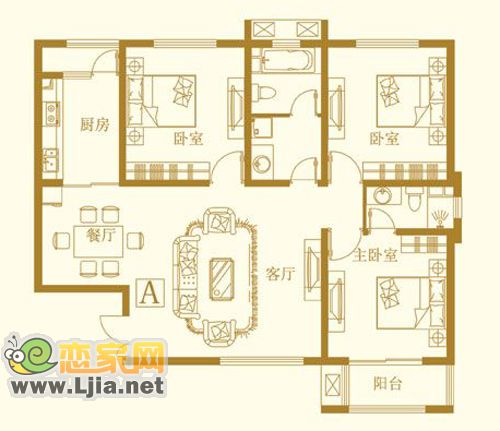 塞納印象戶型