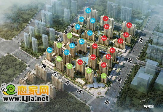 阿爾卡迪亞碧水灣鳥瞰圖