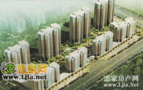 城市西景效果圖