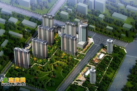 現(xiàn)代奧城效果圖
