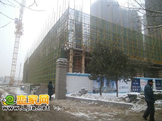 嘉泰中心商業(yè)樓進度