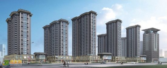 恒隆城市公寓效果圖