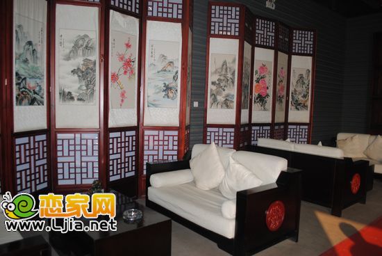 趙都華府售樓部內(nèi)部