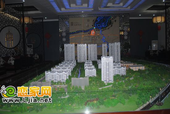 趙都華府沙盤