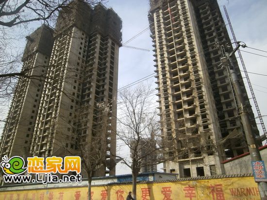 幸福馨苑1#樓工地實景