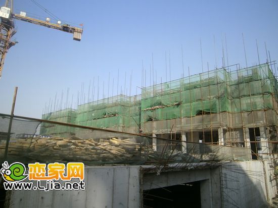 趙都華府7#樓工地實景