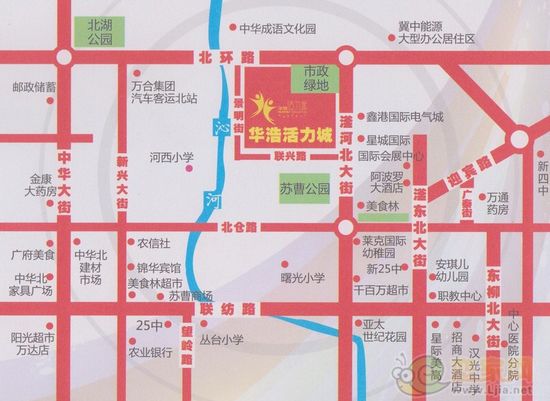 華浩活力城區(qū)位圖