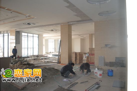 錦河灣售樓部?jī)?nèi)現(xiàn)況