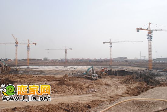 錦河灣工地實(shí)景
