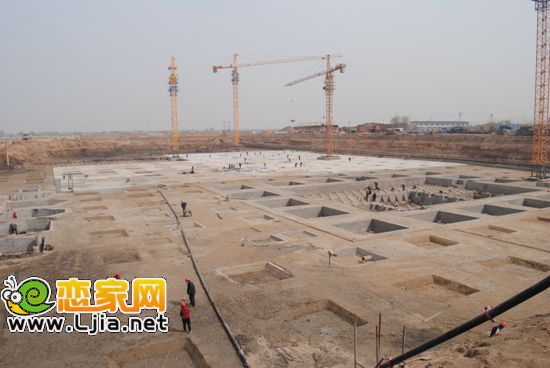 錦河灣工地實(shí)景