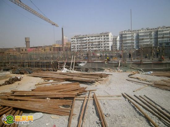 寶利大廈住宅工地實(shí)景