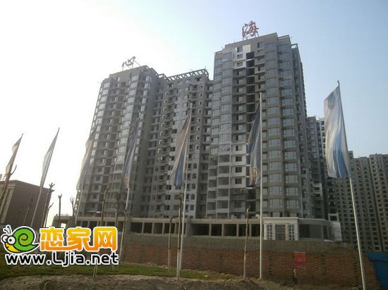 心海假日工地實(shí)景